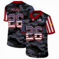 Custom Nike Patriots #26 Sony Michel 2020 Nike Camo USA Salute to Service Limited Jersey-ZH