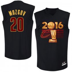 Cleveland Cavaliers #20 Mozgov Black Champion NBA Jerseys