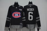 Montreal Canadiens #6 Shea Weber black 2017 Centennial Classic Premier Player Jerseys