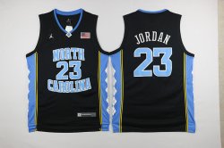 North Carolina Tar Heels Michael Jordan 23 Black ncaa college Basketball Jersey