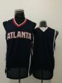 Atlanta Hawks blank black nba basektball jersey