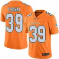 Men Miami Dolphins #39 Csonka Nike orange Color Rush Limited Jersey