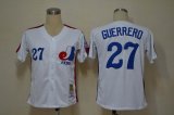 mlb montreal expos GUERRERO 27# white jerseys