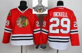 Reebok Chicago Blackhawks BICKELL 29# Red NHL Jerseys