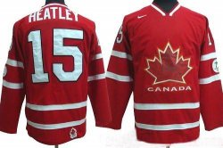 canada olympic team #15 Ryan Getzlaf Red nhl Jersey