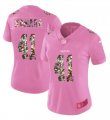 Women Nike Orleans Saints 41 Kamara Pink Camouflage font love pink 2017 Vapor Untouchable player jersey