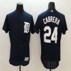 2016 Detroit Tigers #24 Miguel Cabrera dark blue Flexbase Authentic Collection Jersey