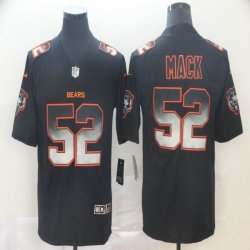 Nike Bears #52 Khalil Mack black Color Rush Limited Jersey Fireworks version