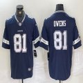 Nike Dallas Cowboys #81 Terrell Owens blue Color Rush Limited Jersey