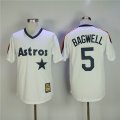 Houston Astros #5 Jeff Bagwell throwback white MLB Baseball Jersey