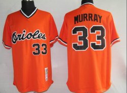 baltimore orioles 33# MURRAY Orange MLB Jerseys