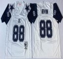 NFL Dallas Cowboys 88 Michael Irvin White 75TH Jersey