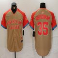 Nike Baltimore Orioles #35 Adley Rutschman Cream 2024 MLB All-Star jersey