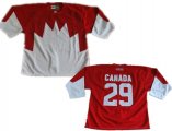 NHL Canada team 29# White hockey jerseys