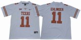 Texas Longhorns #11 Sam Ehlinger white College Football Limited Jersey