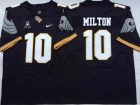 UCF Knights Football #10 Black College Mckenzie Milton Jersey-PNS