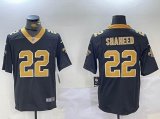 Nike New Orleans Saints #22 Rashid Shaheed black Color Rush Limited Jersey