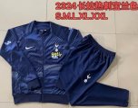 2023-2024 Tottenham Hotspur Club blue Soccer uniforms with Long Trousers A718