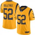 Nike Rams #52 Alec Ogletree Gold Color Rush Limited Jersey