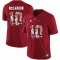 Custom Alabama Crimson Tide #10 AJ McCarron red fashion college football jersey