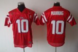 NCAA MANNING 10# red jerseys