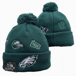 2024 NPhiladelphia Eagles green NFL Sports Cuffed Knit Hats 02