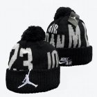 2024 Jordan logo black gray Sports Cuffed Knit Hats