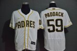 Nike San Diego Padres #59 Chris paddack white Flexbase Authentic Collection Jersey