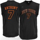 New York Knicks Carmelo Anthony 7 black cheap Jersey