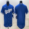 Nike Los Angeles Dodgers blue blank Flexbase Authentic Collection Jersey