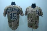 Chicago White Sox 15# beckham Camo jersey