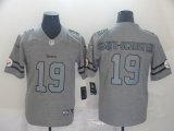 Pittsburgh Steelers #19 Smith-Schuster Hemp grey Nike Color Rush Limited Jerseys