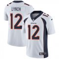 Denver Broncos #12 Lynch Nike white Color Rush Limited Jerseys