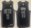 Nike Brooklyn Nets #11 Kyrie Irving black NBA Jerseys -XD