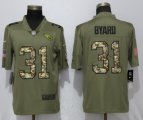 Nike Titans 31 Byard Olive Camo Carson 2017 Salute to Service Limited Jersey