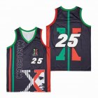 25# MALCOLM X POWER BASKETBALL JERSEY BLACK