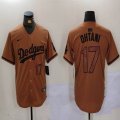 Nike Los Angeles Dodgers #17 Shohei Ohtani majestic baseball jerseys Joint 06