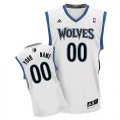 Minnesota Timberwolves Custom white adidas Home Jersey for sale