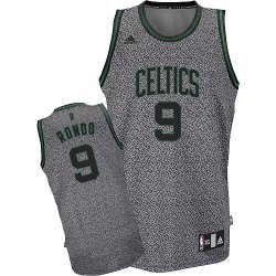 Boston Celtics 9 Rajon Rondo gray nba limitd jerseys