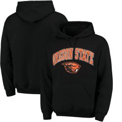 Fanatics Branded Oregon State Beavers Black Campus Pullover Hoodie