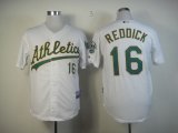 Oakland Athletics REDDICK 16 White mlb jersey