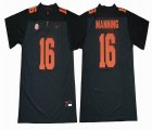 Tennessee Volunteers Peyton Manning #16 gray College Football Color Rush Limited Jersey