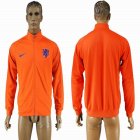 2016 Netherlands orange soccer jacket