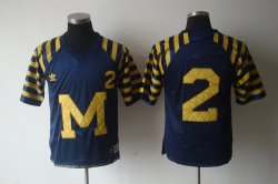 Michigan Wolverines #2 Blue NFL NCAA Jerseys