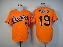 Baltimore Orioles DAVIS 19# Orange Hall OF FAME patch new MLB Jerseys