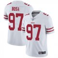 Youth 49ers #97 Nick Bosa nike white Color Rush Limited Jersey-BD 001