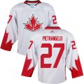 Canada 2016 World Cup #27 Alex Pietrangelo white Hockey jerseys