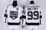 Los Angeles Kings #99 Wayne Gretzky White 3rd Premier Hockey Jersey