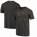 Men's New York Yankees Fanatics Branded Black 2018 Memorial Day Camo Prestige Tri-Blend T-Shirt