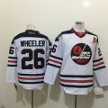 2016 Winnipeg Jets Jersey #26 Blake Wheeler white hockey jersey